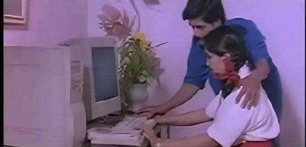  Indian Girl mallu with Computer Teacher south desi